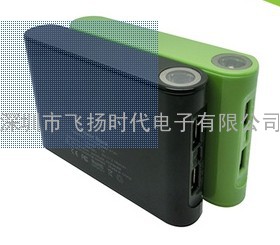 深圳厂家批发11200mAh移动电源 大容量手机充电宝 带LED灯双USB