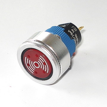 凯昆KACON Φ20mm齐平型连续音带LED灯电子式蜂鸣器 K160-CZL