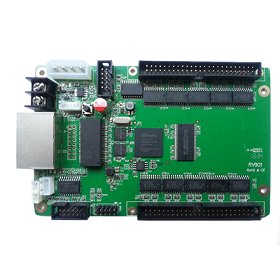 灵星雨控制卡RV901常用接收卡 新宾县LED显示屏控制卡