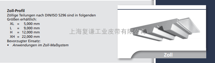 BRECOFLEX同步带中的英制产品系列主要有哪些