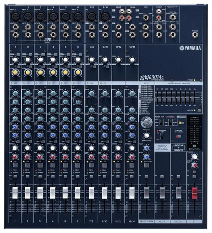 雅马哈 EMX5014C带功放调音台
