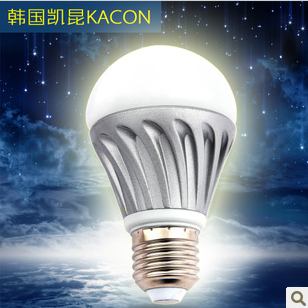 LED灯泡 E27螺口 3W5W7W金属铝泡 球泡 节能室内照明光源