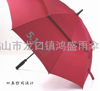 【雨伞厂】生产-双层高尔夫球伞广告伞雨伞广告广告雨伞