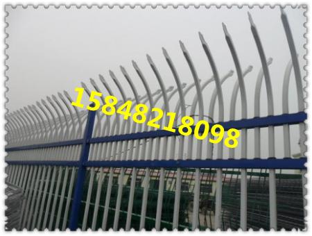 内蒙古铁艺护栏 组装式围墙护栏F型-双向弯头
