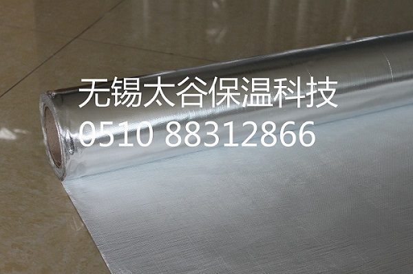 销售单面铝箔玻纤布FG0710P，,阻燃玻纤布岩棉贴面，保温材料
