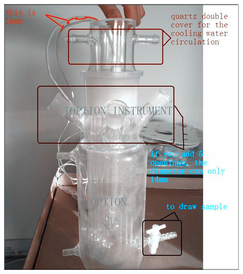 TOPT-7S型固体外照式光催化反应器