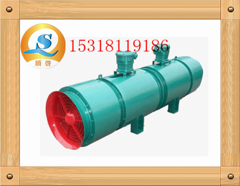 FBCD防爆对旋轴流局部通风机严格按照煤安执行