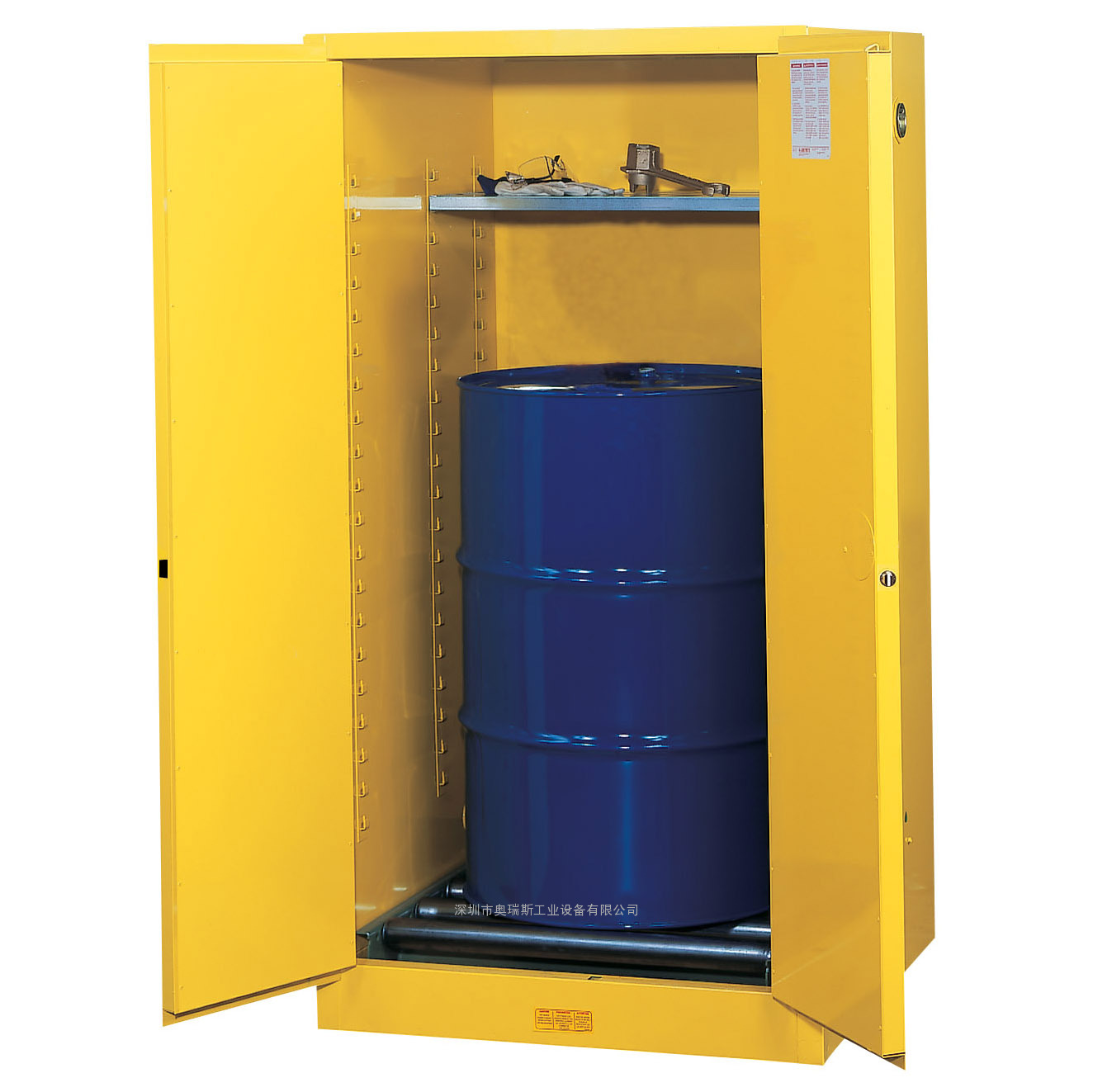 厂家供应优质防爆油桶柜 2桶油桶柜