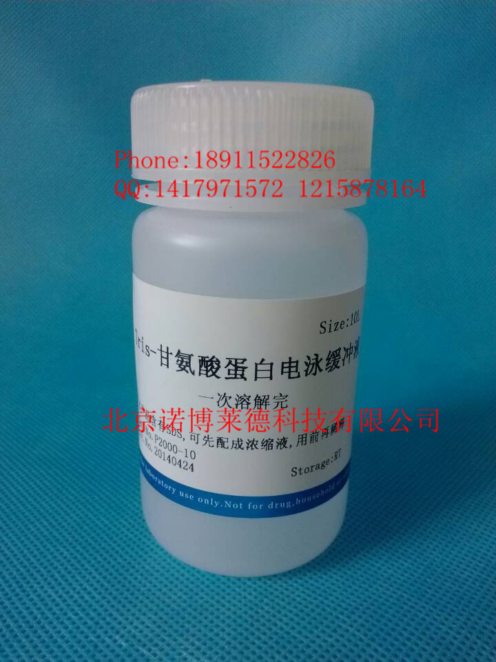 Tris-甘氨酸蛋白电泳缓冲液（干粉）NobleRyder P0200