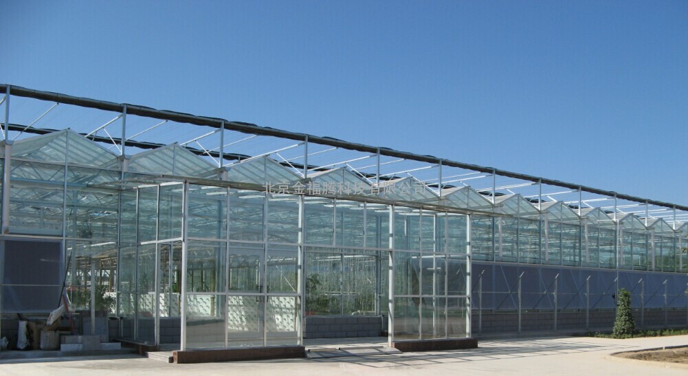 北京金福腾设计承建智能温室——玻璃温室、PC板温室、日光温室