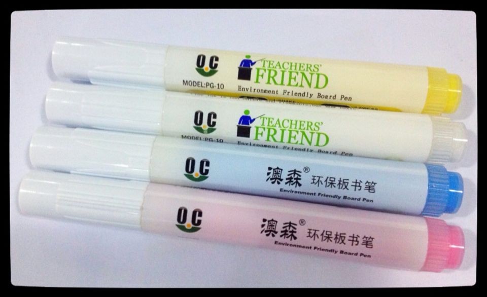 液体粉笔，环保水性笔，环保板书笔