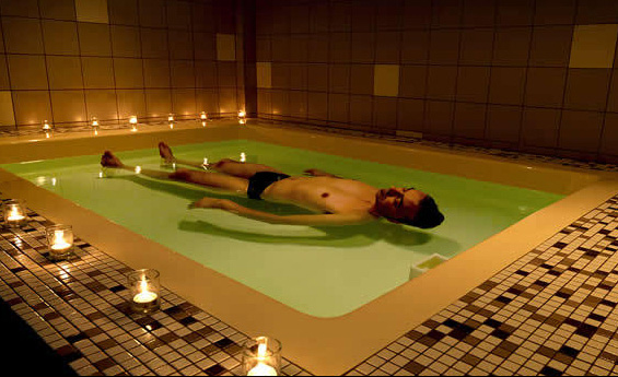 温泉漂浮浴晶-度假温泉酒店浴室漂浮