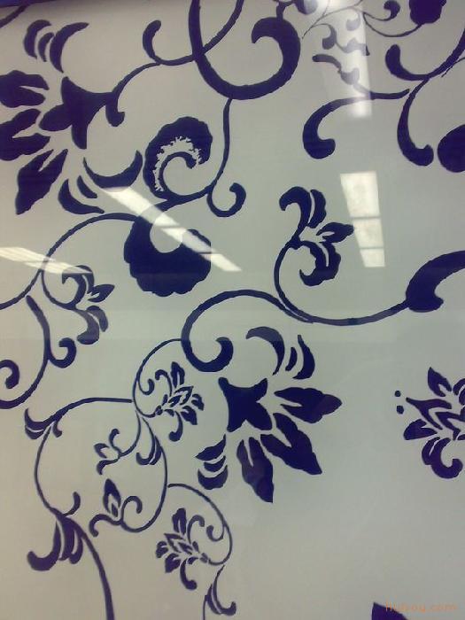 景德镇釉下青花瓷板，餐厅桌子镶嵌瓷片，青花瓷板