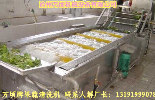 高压喷淋气泡清洗机 食品清洗机