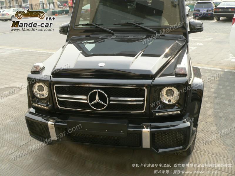 AMG出没奔驰G55 G500改G63 AMG