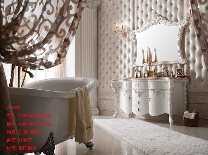 佛山仿古浴室柜厂家…欧式古典浴室柜品牌…土豪定制首选Vittini维蒂尼卫浴