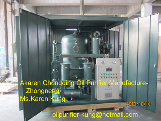 Dielectric Oil Filtration, Oil Purifier Equipment 