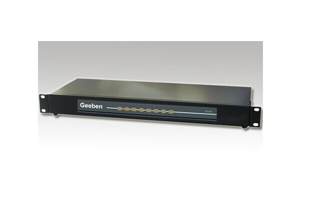 Geeben PS/2接口 GBS1008 8口机架式KVM  kvm切换器