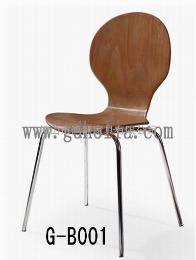 餐椅，不锈钢椅子，弯曲木桌椅，四脚椅，广东椅子工厂价格批发，厂家直销定做