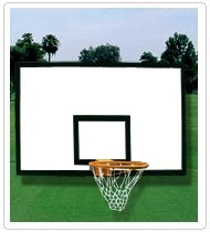 户外篮球场篮球架纤维篮球板