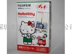 富士拍立得相机mini7s 8卡通花边相纸 kitty