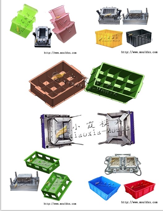 内销水果蓝模具/订购周转箱模具