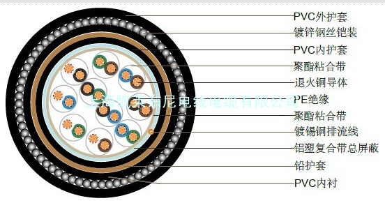 英标BS5308铅护套铠装仪表电缆