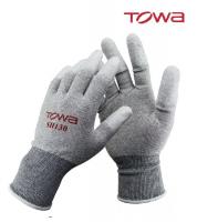 TOWA SH130防静电涂指手套，厦门防静电手套