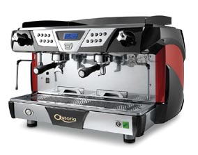 意大利进口商用豪华半自动咖啡机 奥斯托利亚astoria