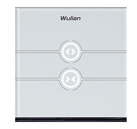 wulian物联新型触摸窗帘控制器-南京物联传感技术有限公司无线zigbee智能家居