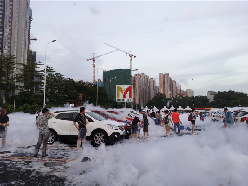 提供高端活动泡沫机户外派对清凉一夏泡沫机