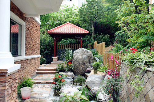 武汉克洛伊别墅私家花园设计与装修