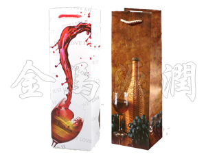 新款彩色PP红酒袋,北京酒盒，橡木酒盒，红酒包装，酒具酒架