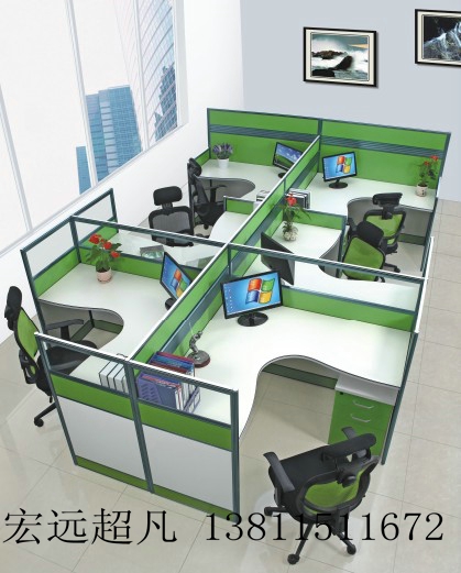 北京老板桌屏风定做职员桌电脑桌工位定做
