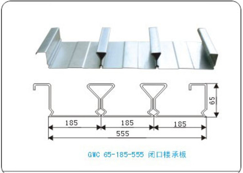 杭州安美久生产TD2-70自承式楼承板