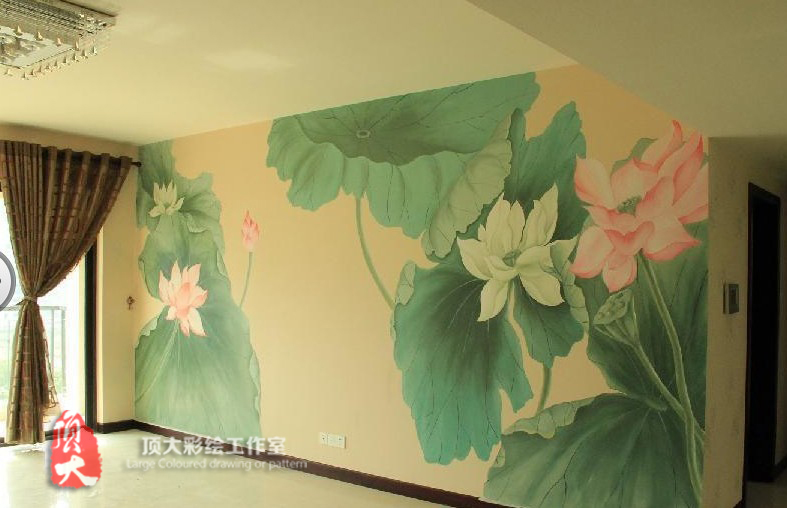 菏泽墙绘 彩绘 文化墙 幼儿园墙绘