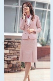 女式毛商务短袖职业套装 时尚优质工作服