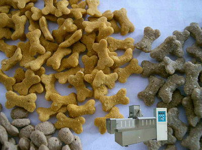 供应狗粮生产设备，狗粮样品和部分模具