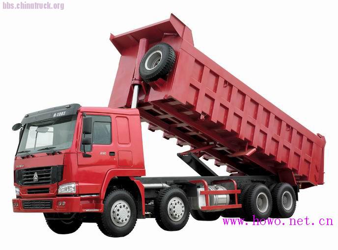 豪沃8.2米自卸车（山东中集大箱）开卖