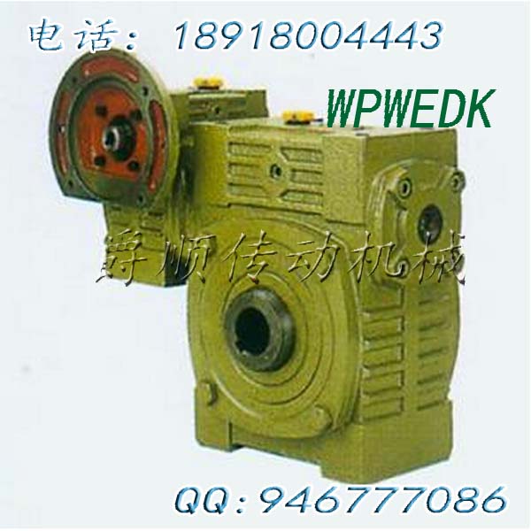 WP老式蜗轮蜗杆减速机WPWEDK155-250-5.5KW-500