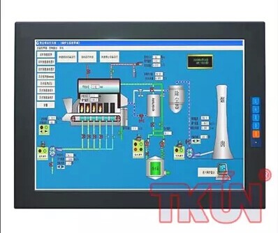 15寸V150XGA(V1)嵌入式金属结构防震防干扰户外高亮工业级显示器