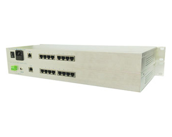 杭州福巴斯-8口RS-232/422/485 光电隔离串口服务器/串口转以太网/串口设备联网服务器