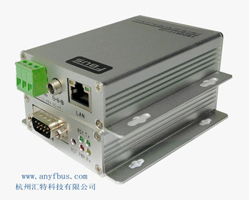 杭州汇特福巴斯-1口RS-232 串口服务器/串口转以太网/串口设备联网服务器