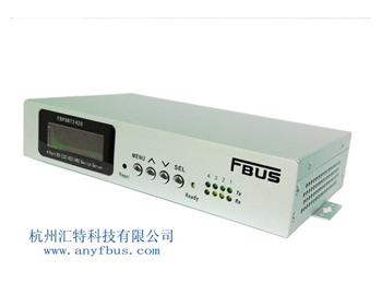 杭州福巴斯-4口RS-232 串口服务器/串口转以太网/串口设备联网服务器