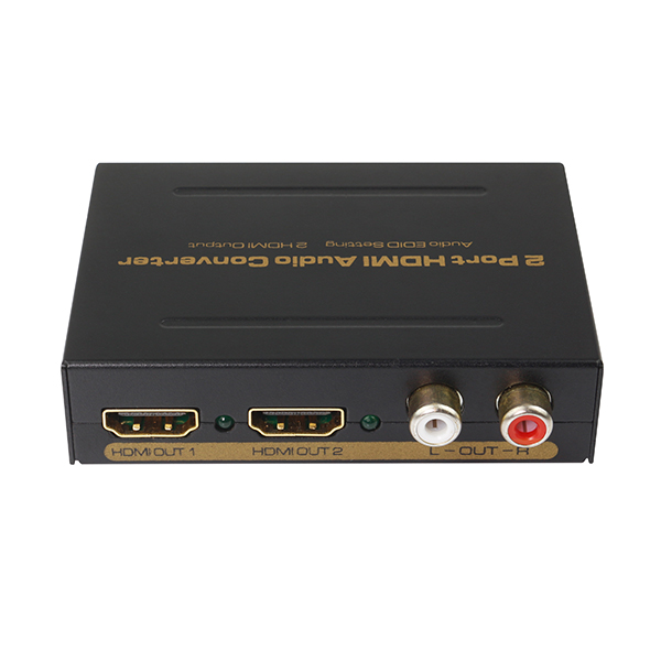 hdmi1分2分配器带音频输出,2 Port HDMI Audio Converter