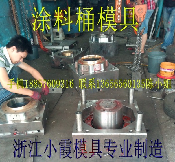 19L涂料桶塑模厂家，浙江哪里模具便宜