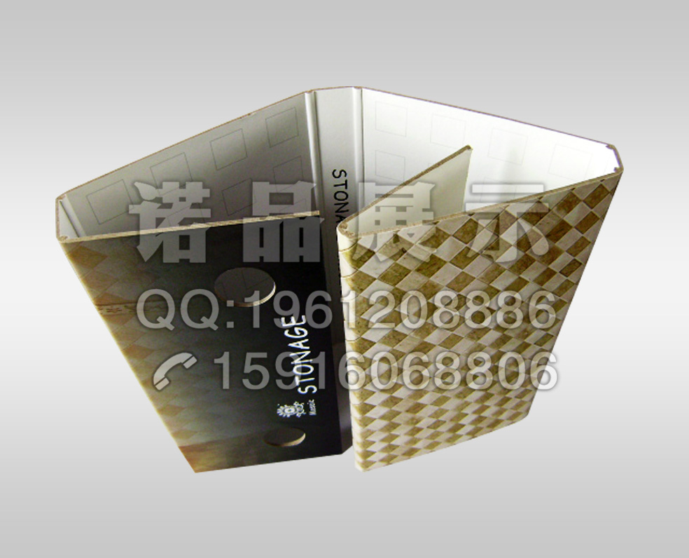 生产设计马赛克折叠样板册色卡盒