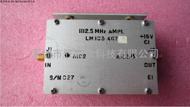 美国进口 10MHz-1200MHz 增益12dB SMA RF 射频 高频微波低噪声