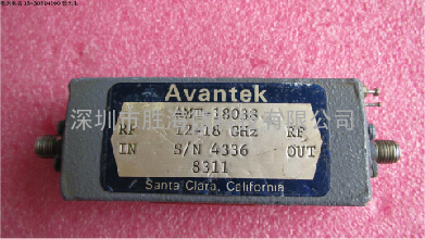 AMT-18038 Avantek 9-18GHz 45dB SMA 低噪声微波功率