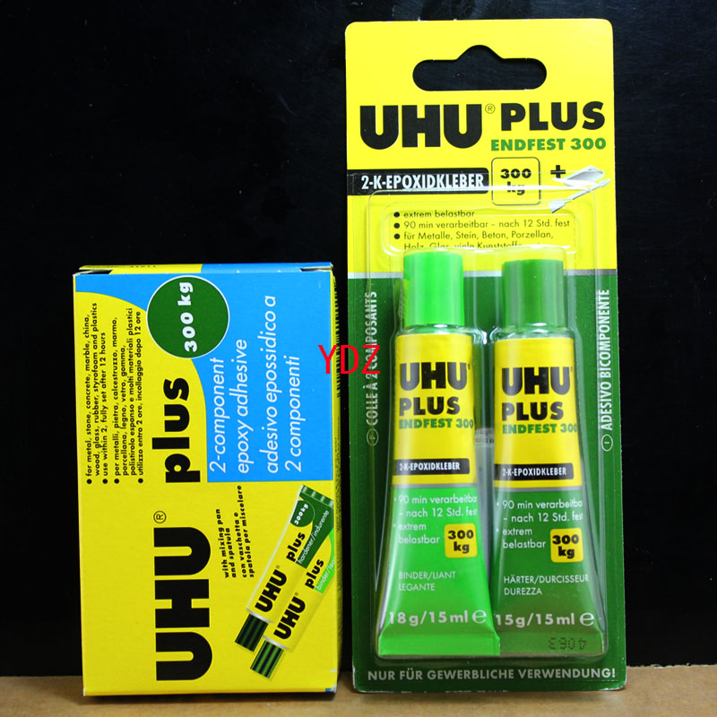 UHU45640 UHUplus endfest 300kg全新包装 2x15ml混合胶